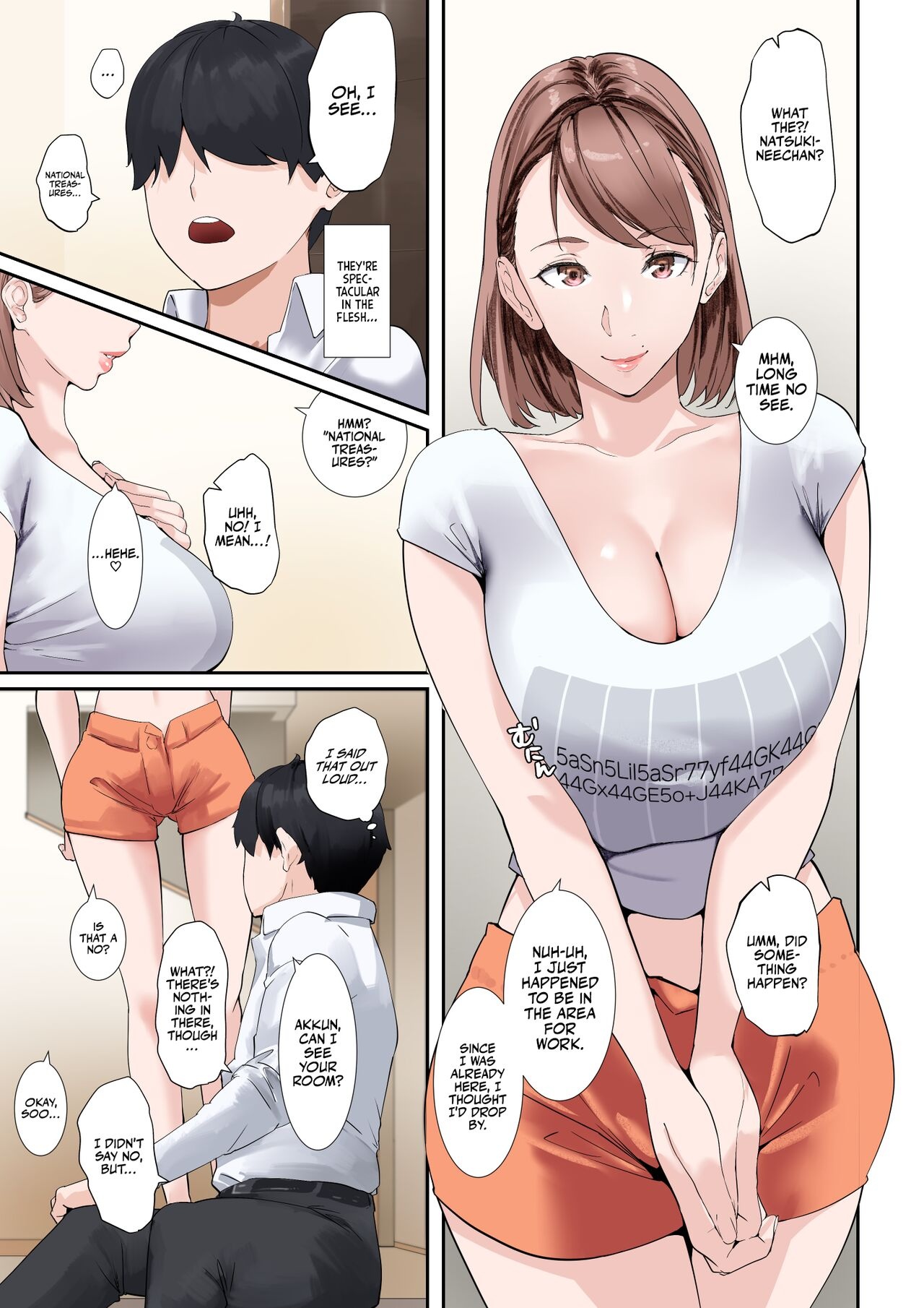 My Busty Gravure Idol Cousin Does More Than Softcore Porn Comics english 06