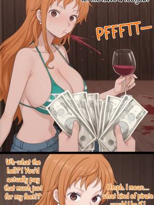 Nami Findom Commission Porn Comics english 03