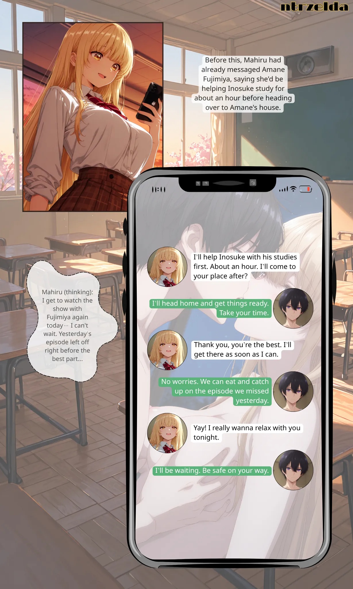 Netorare Fantasia: #002 Mahiru Porn Comics english 03