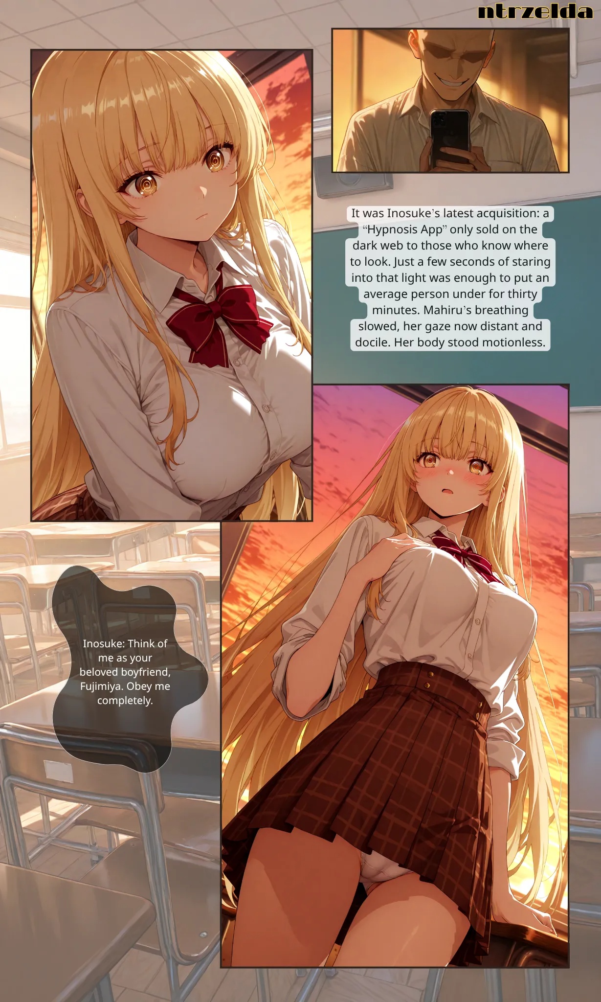 Netorare Fantasia: #002 Mahiru Porn Comics english 10