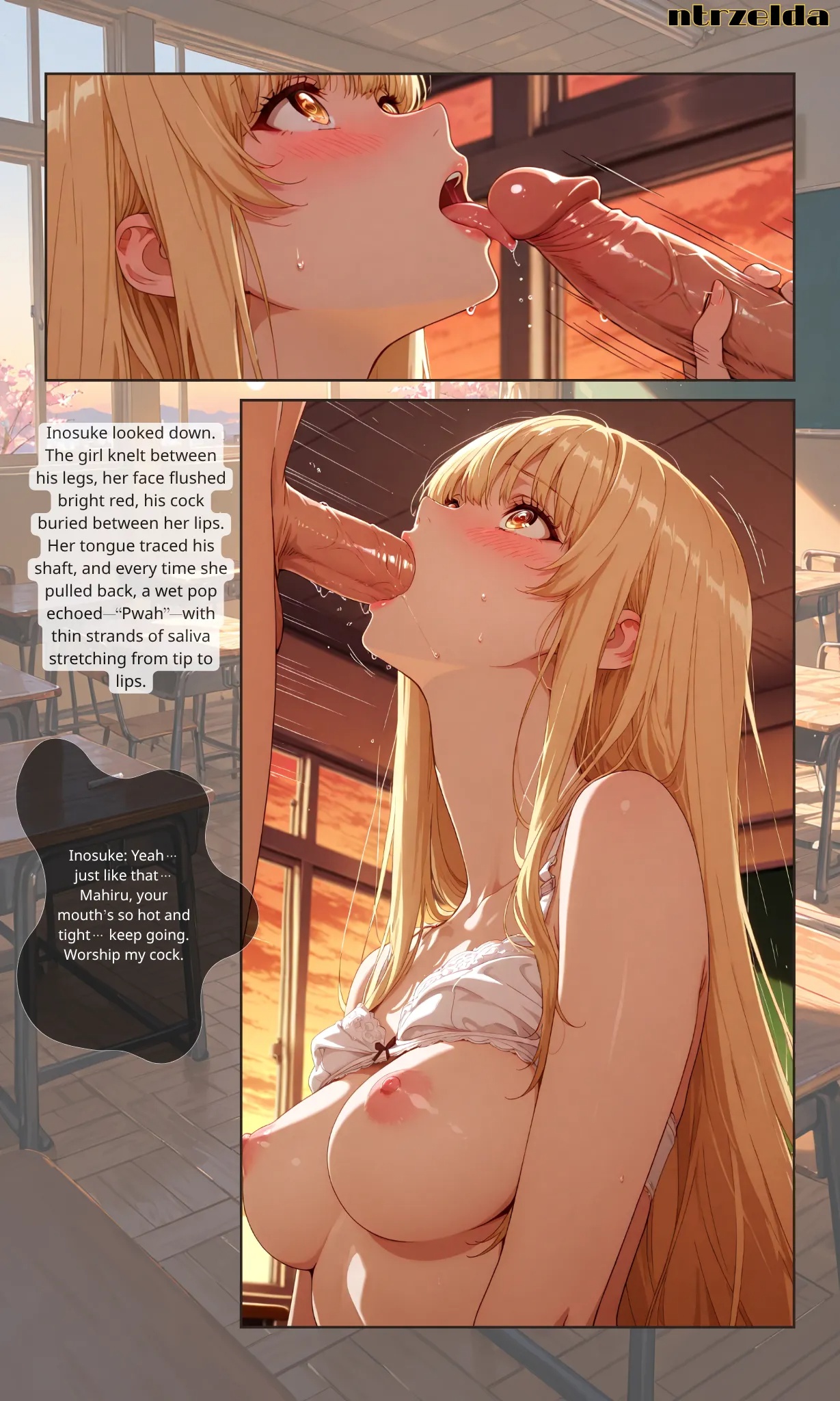 Netorare Fantasia: #002 Mahiru Porn Comics english 17