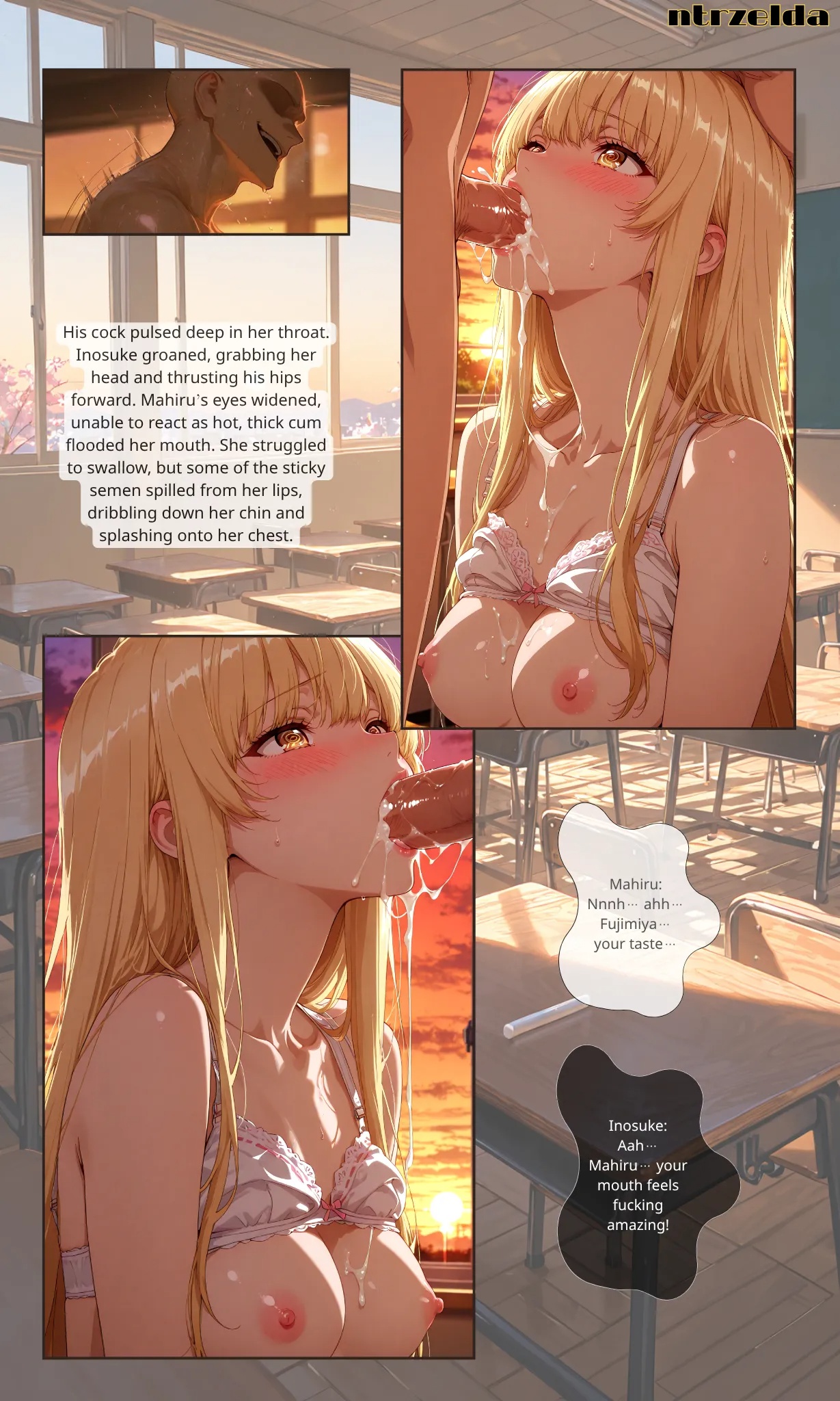 Netorare Fantasia: #002 Mahiru Porn Comics english 18