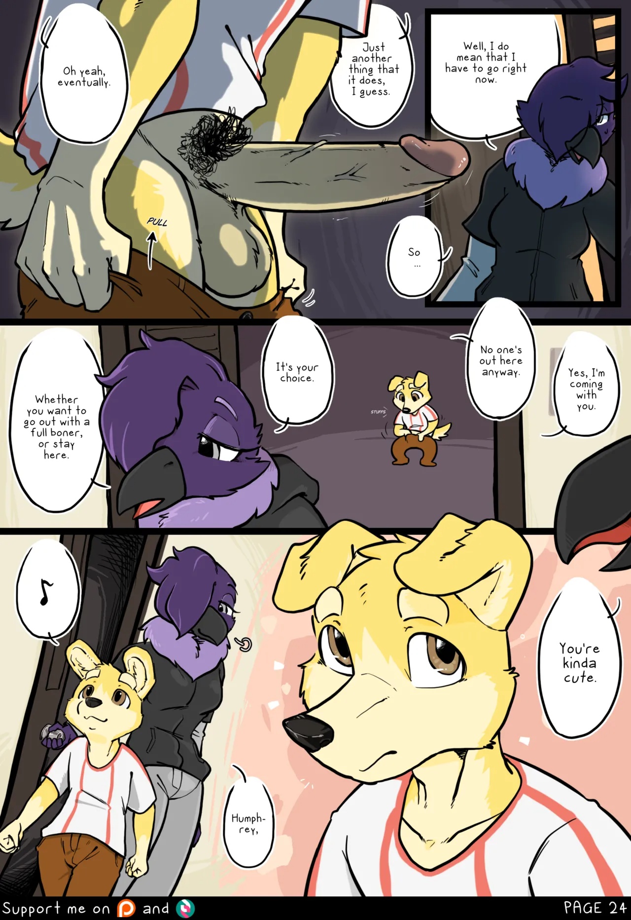 On Her Own Porn Comics english 24