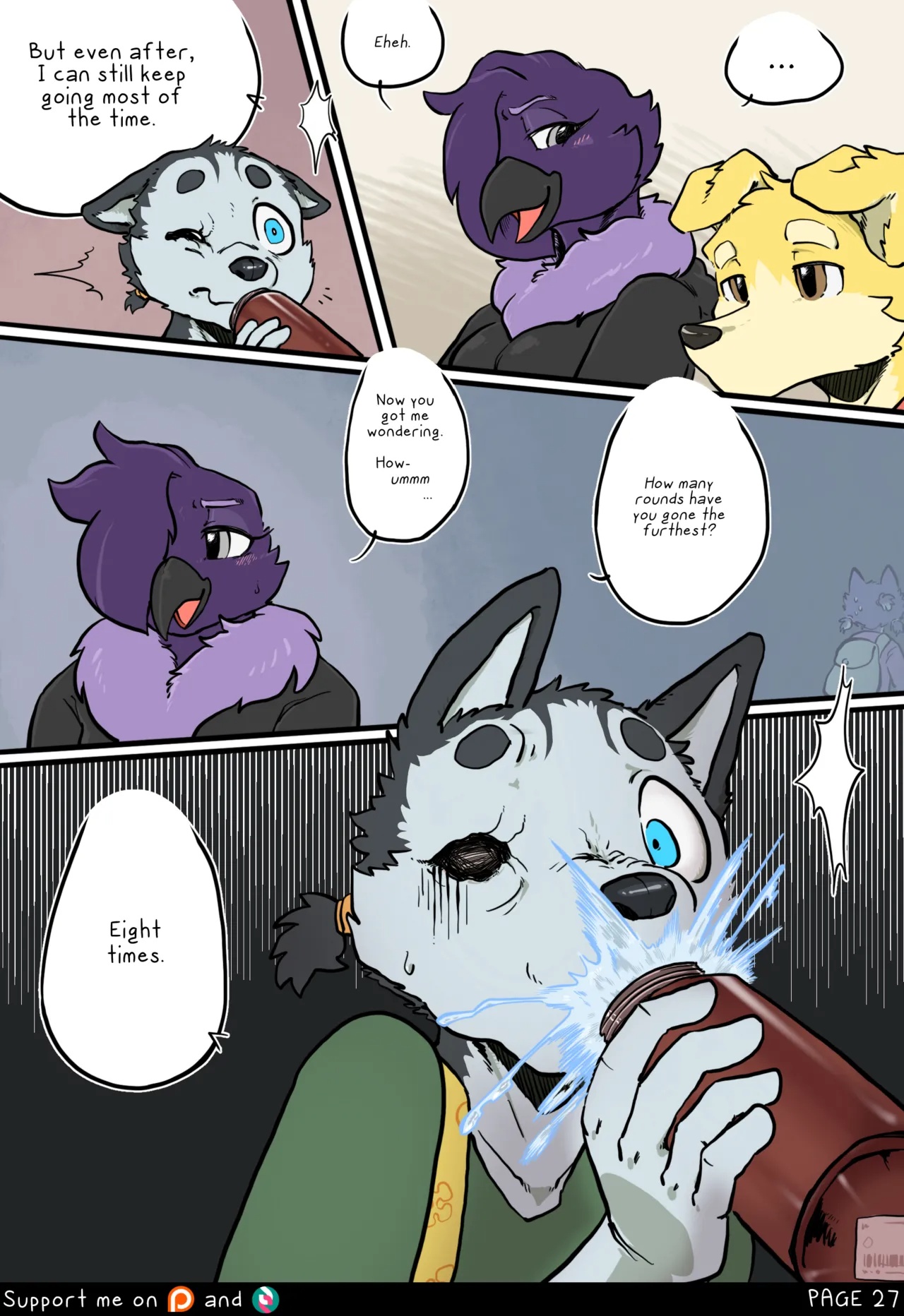 On Her Own Porn Comics english 27