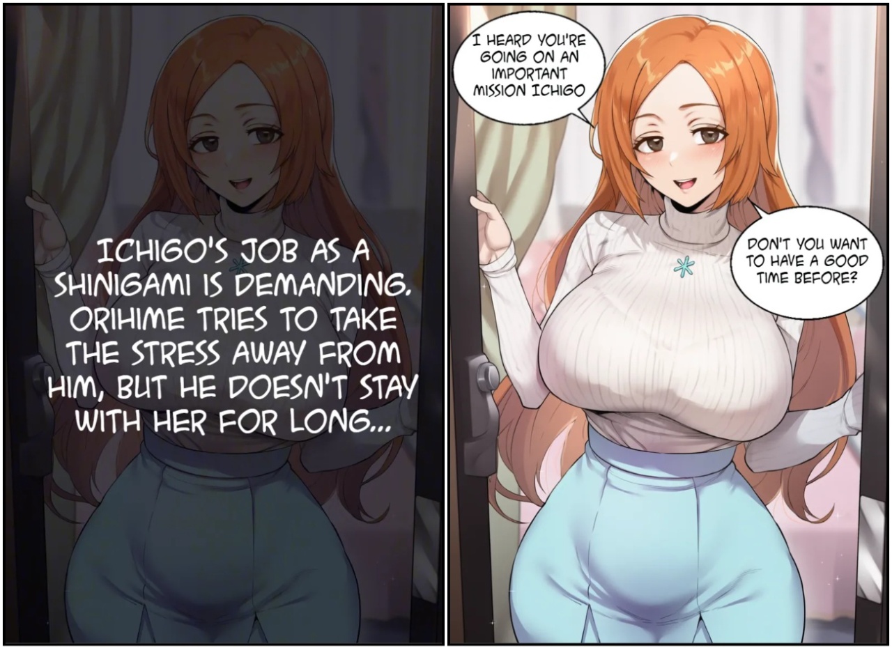 Orihime's Loneliness Porn Comics english 02