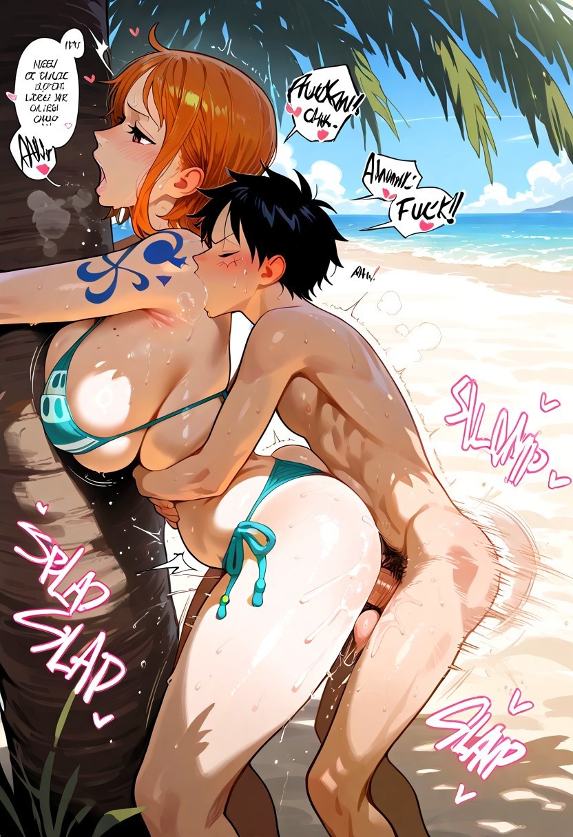 Pirate King's Claim: Nami's Trembling Surrender  Porn Comics english 27
