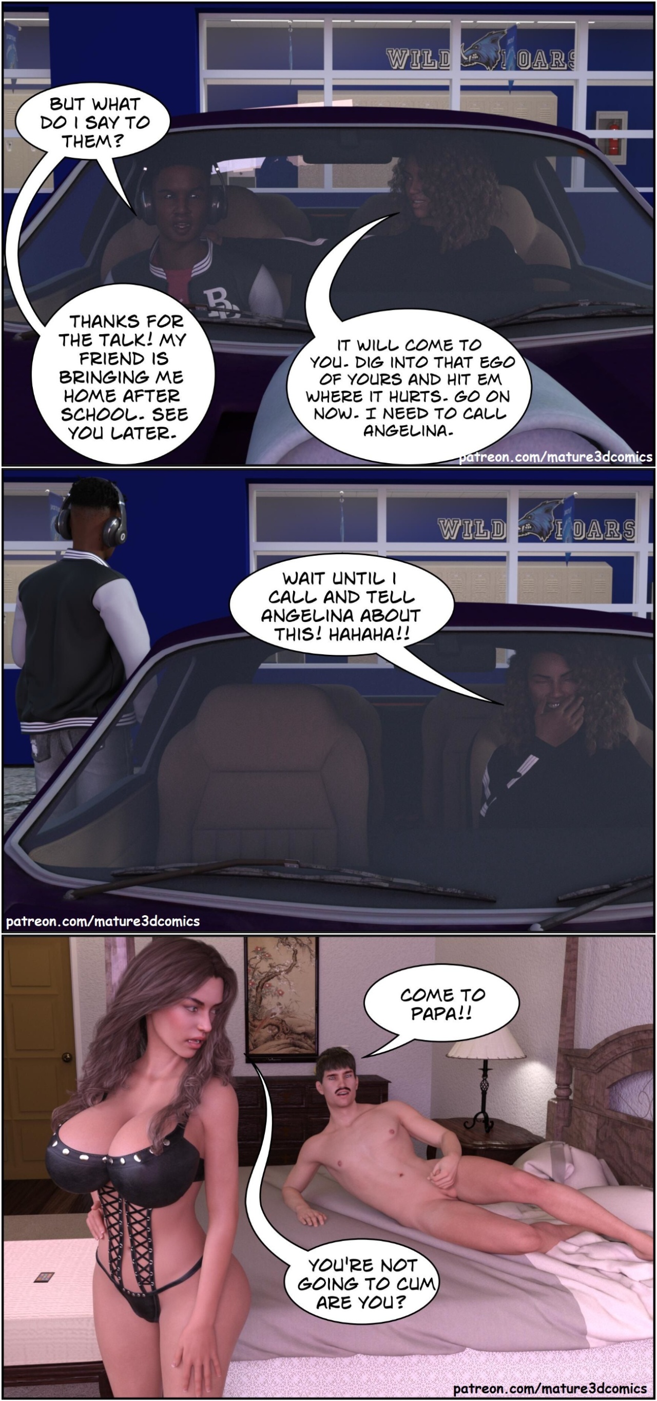 Private Affairs Porn Comics english 06