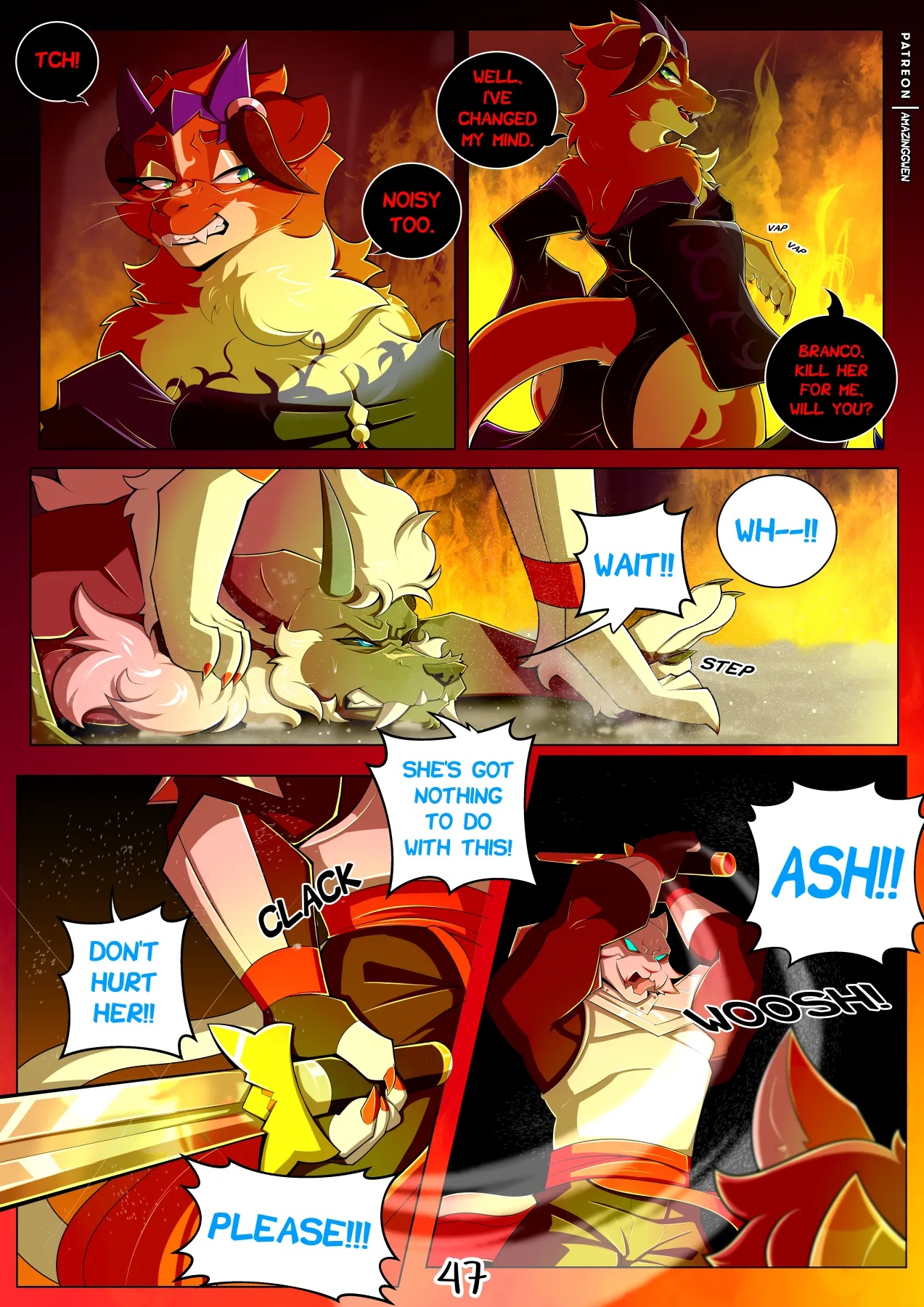 Red Blossom & Winter Snow Porn Comics english 45