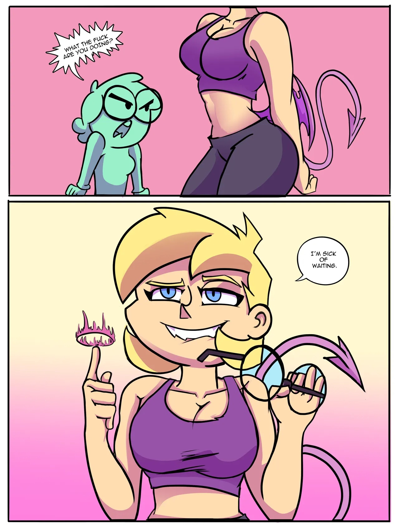 Rika Insatiable Porn Comics english 07