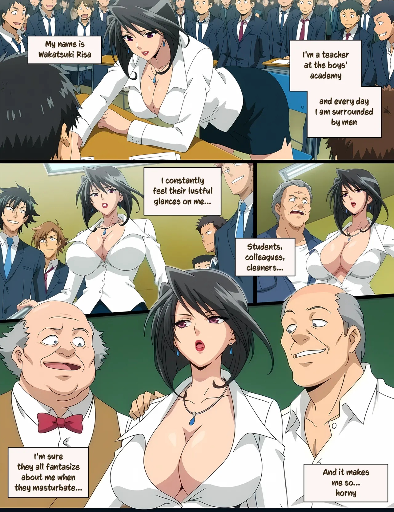 Risa Sensei By AidopiX Porn Comics english 03