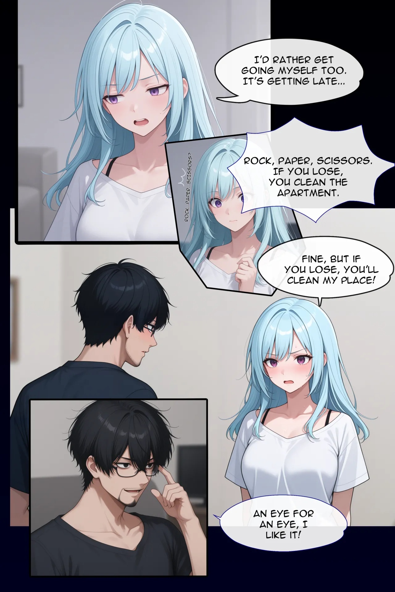 Rock, Paper, Scissors Porn Comics english 04