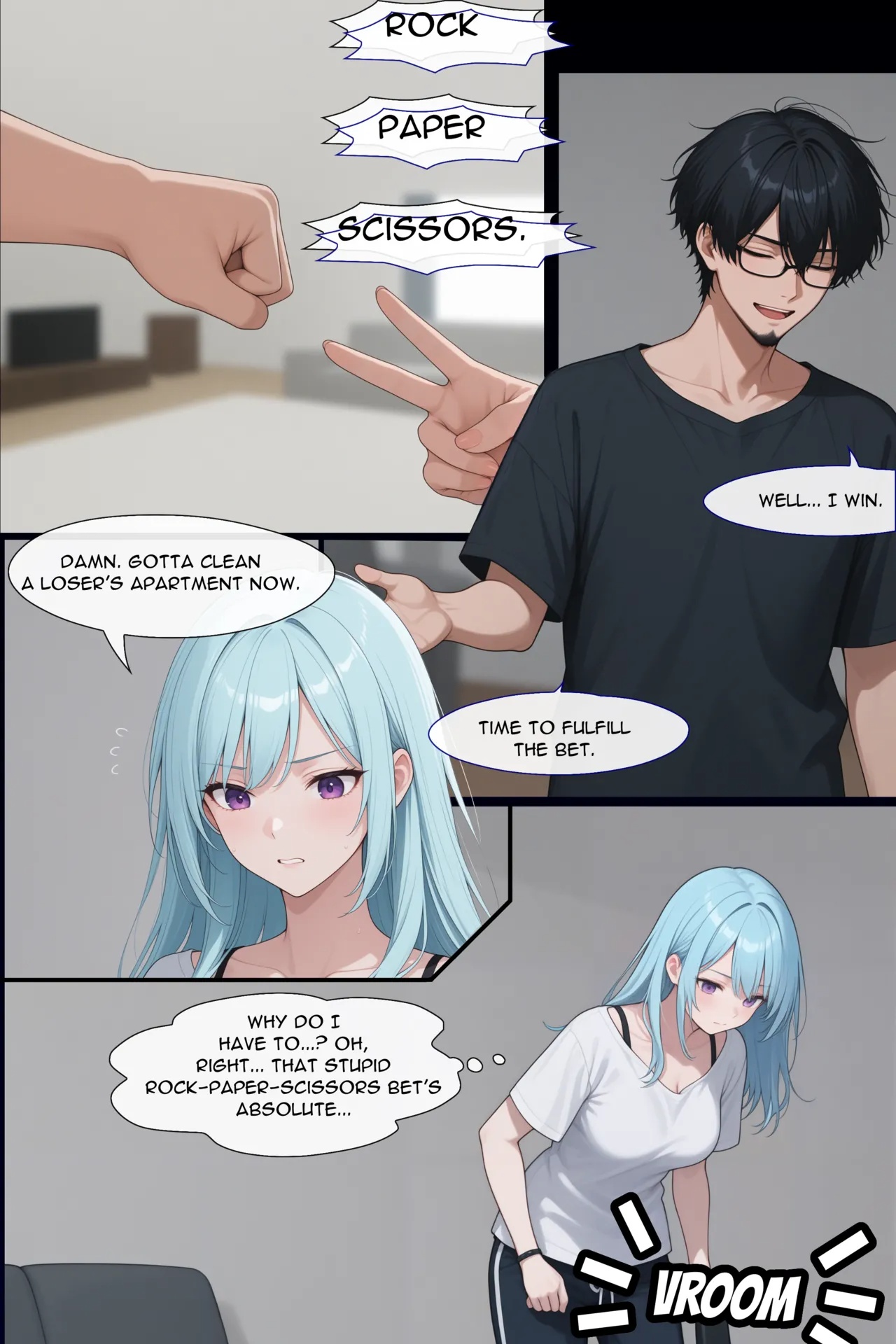 Rock, Paper, Scissors Porn Comics english 05