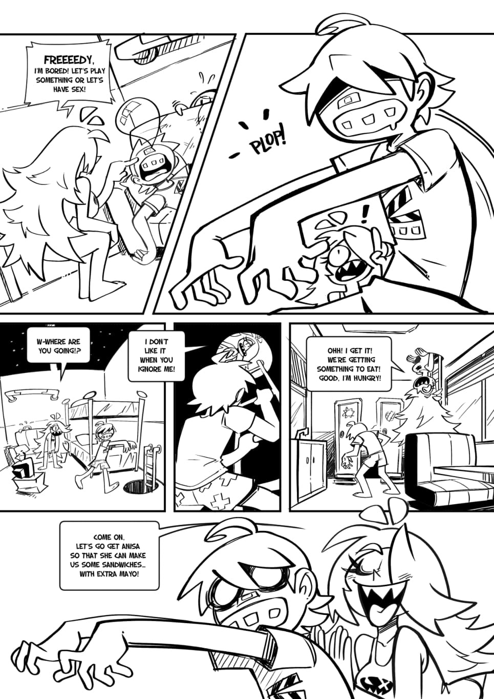 SkarpWorld Part 15: Secret House Porn Comics english 10