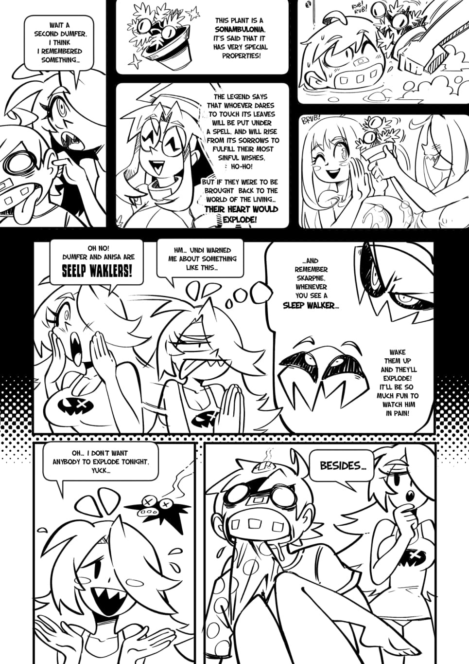 SkarpWorld Part 15: Secret House Porn Comics english 12