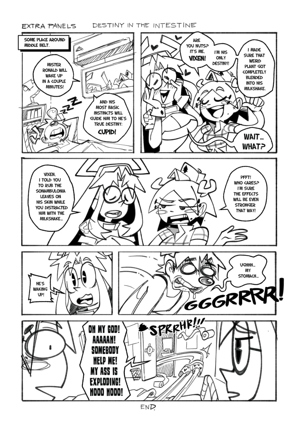 SkarpWorld Part 15: Secret House Porn Comics english 28