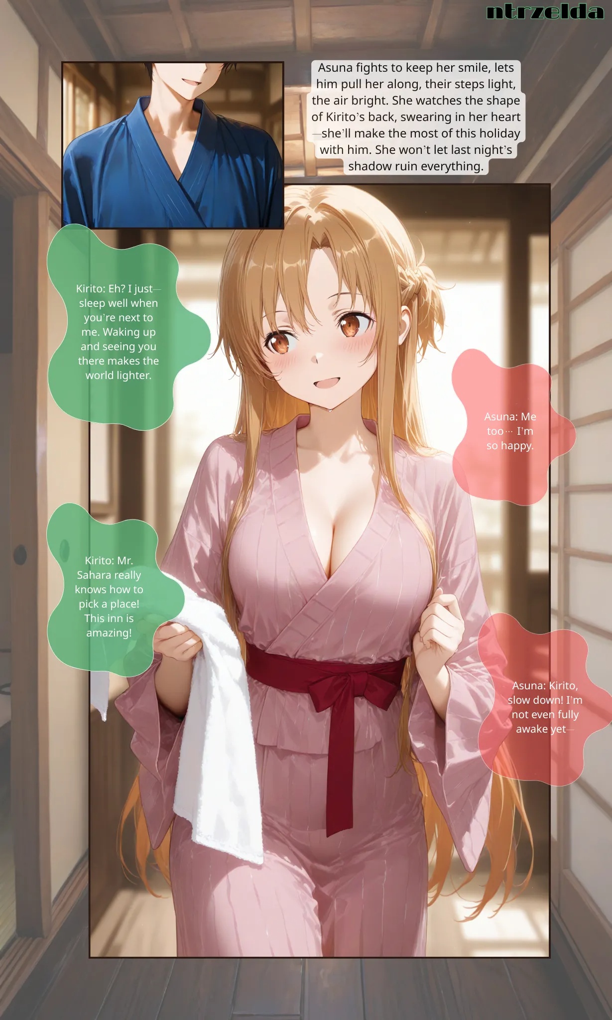 Sunset Inn Asuna: 3D2N+ Porn Comics english 03