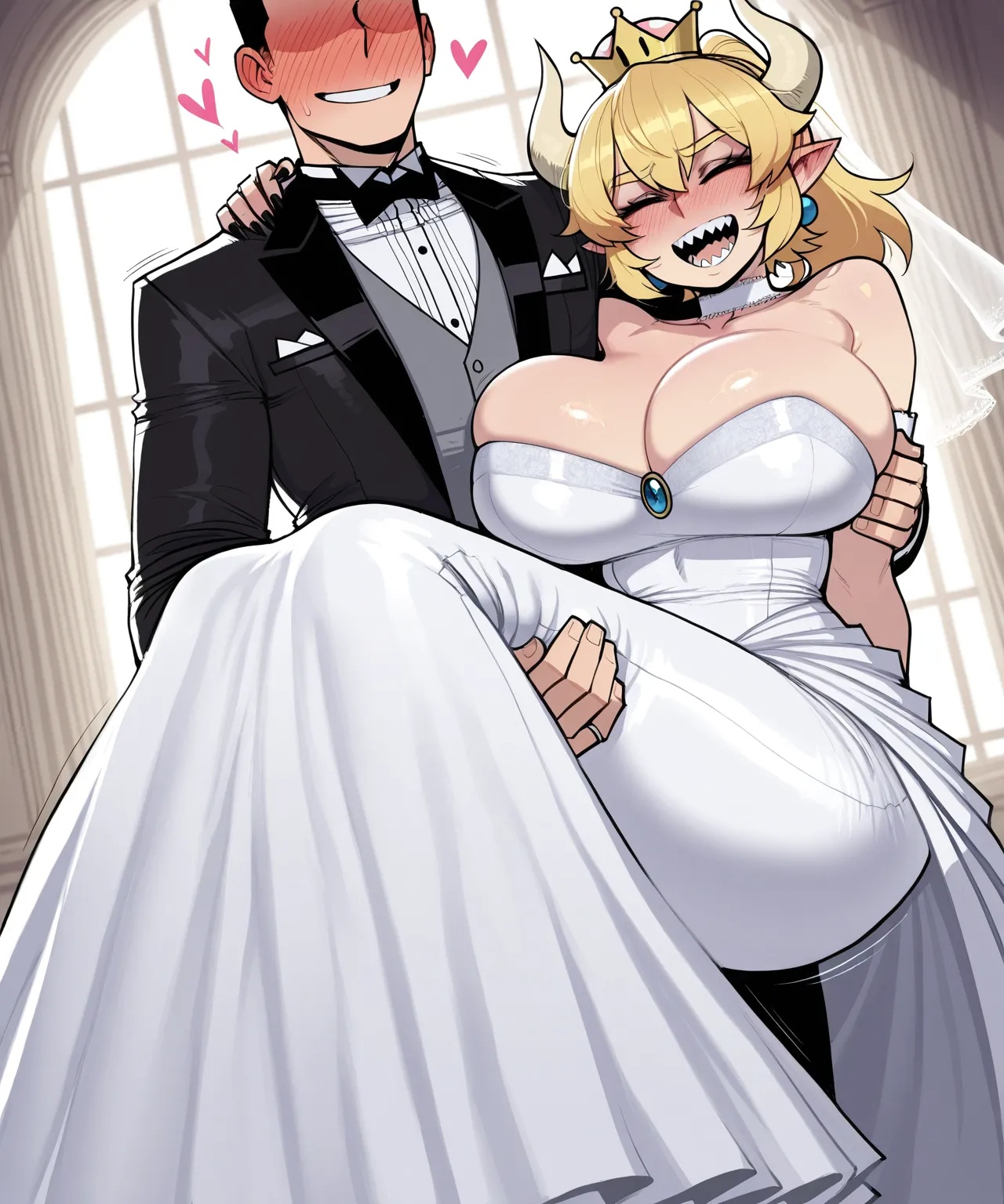 Super Crown Bowser Porn Comics english 19