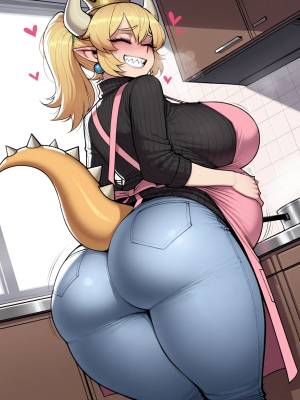 Super Crown Bowser Porn Comics english 23