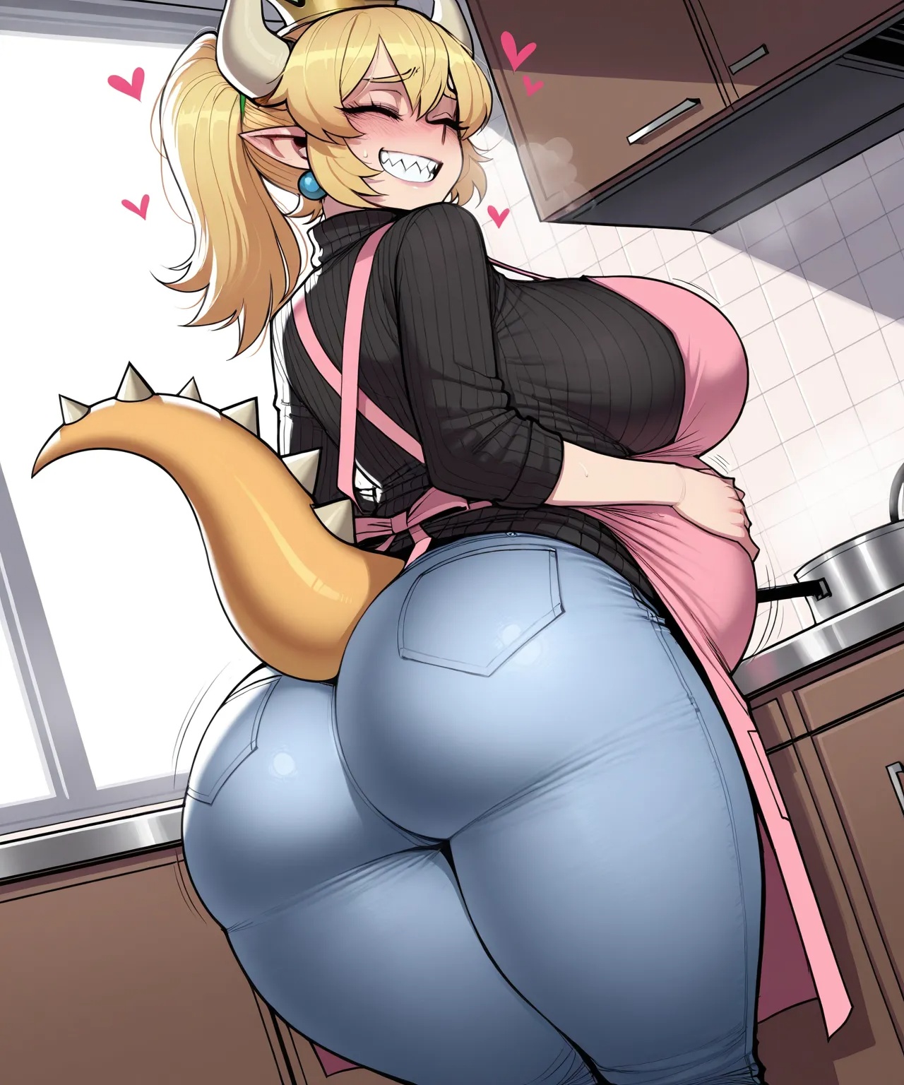 Super Crown Bowser Porn Comics english 23