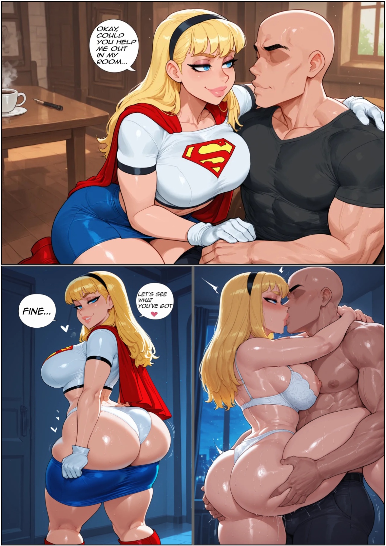 Supergirl x BWC Porn Comics english 04