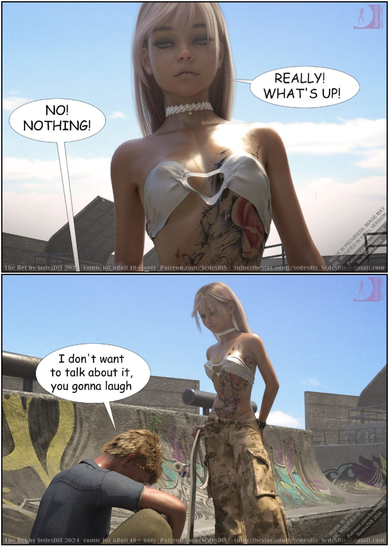 The Bet By SedesDiS Porn Comics english 04