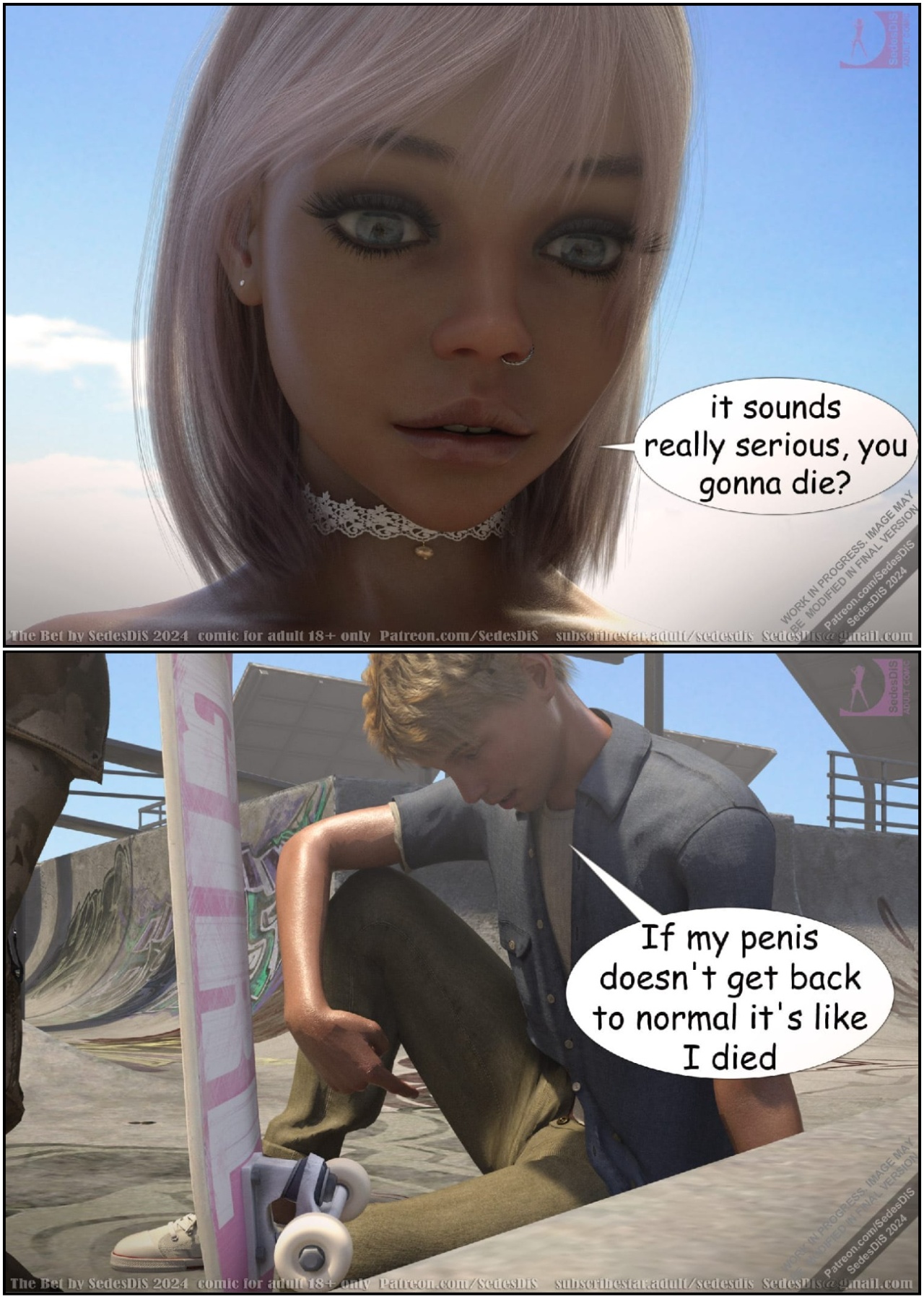 The Bet By SedesDiS Porn Comics english 08