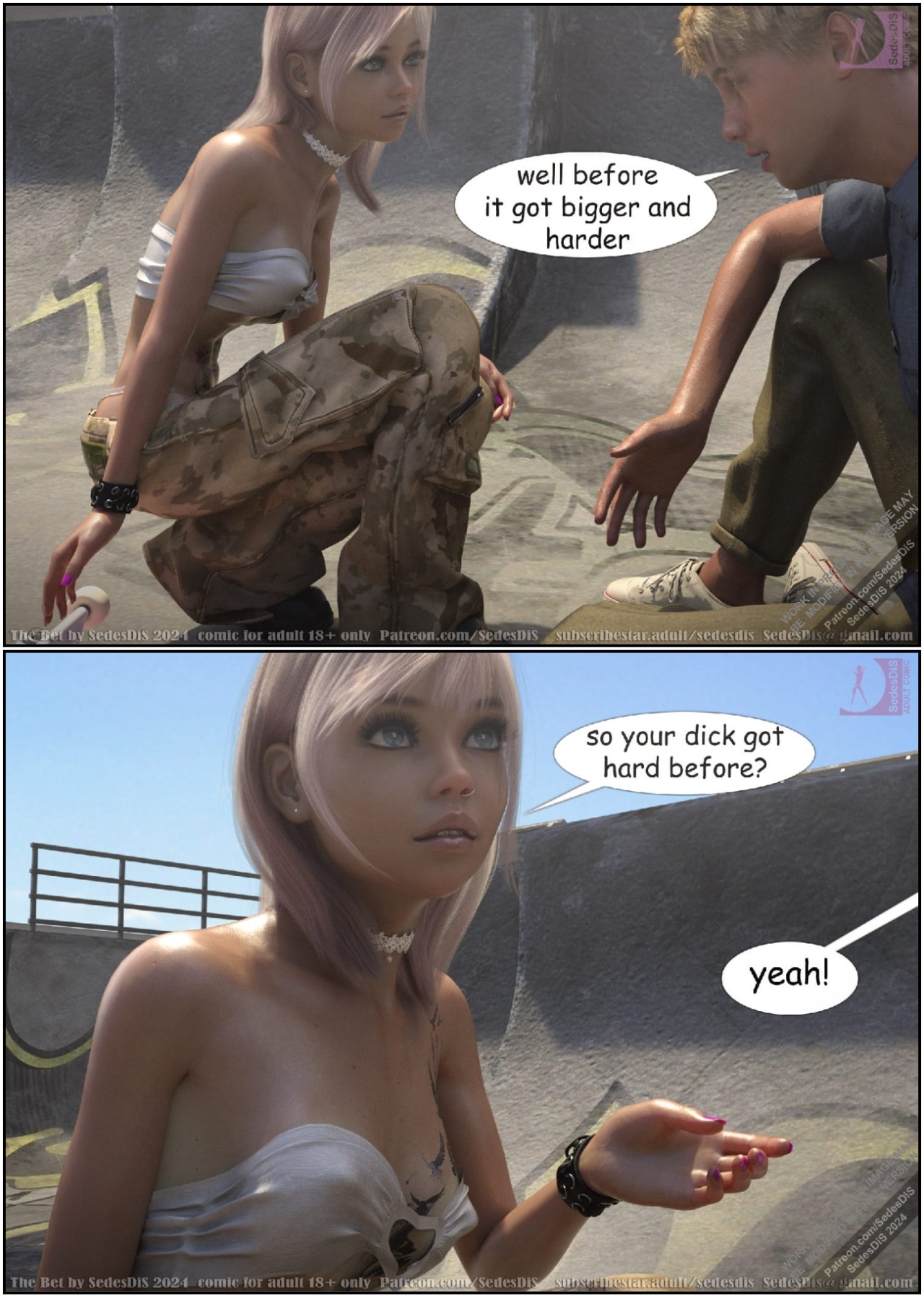 The Bet By SedesDiS Porn Comics english 10