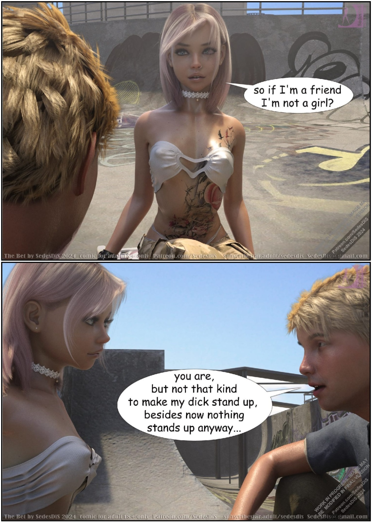 The Bet By SedesDiS Porn Comics english 13