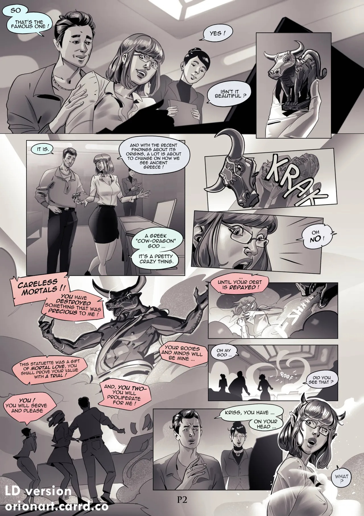 The Dragon-Cow Mother Porn Comics english 03