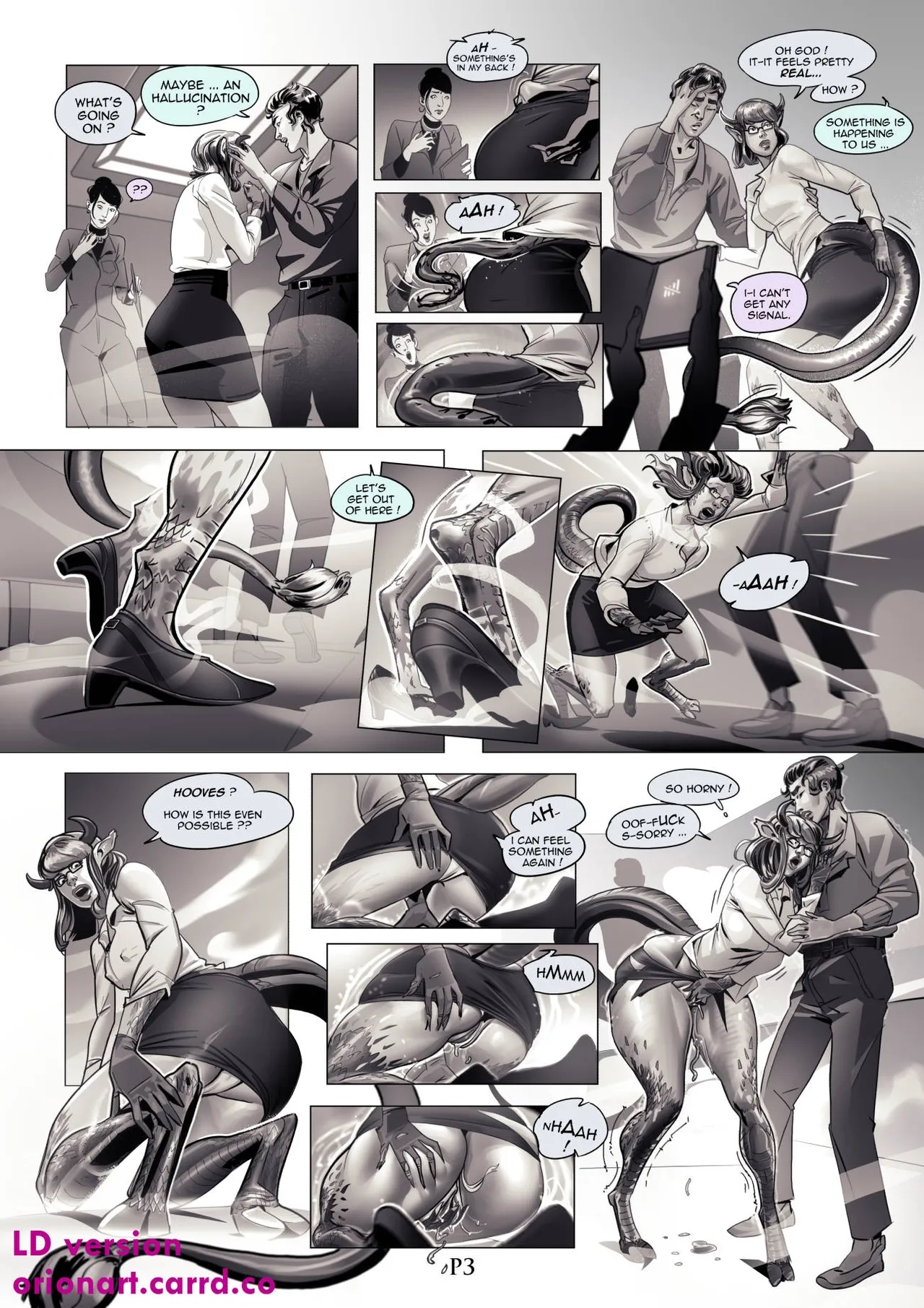 The Dragon-Cow Mother Porn Comics english 04