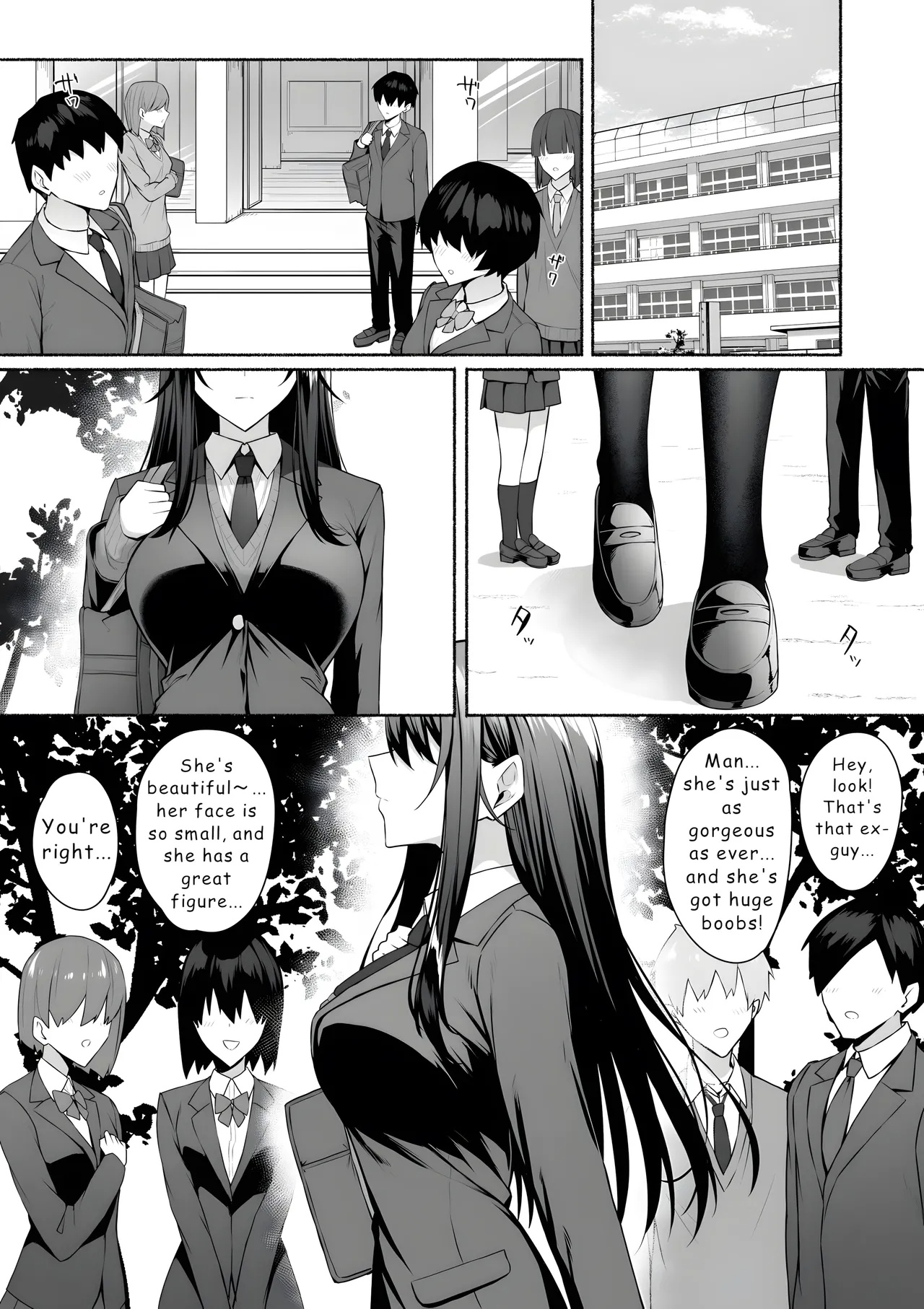The Gyaru And I Swapped Genders The Female Me And The New Boy Porn Comics english 03