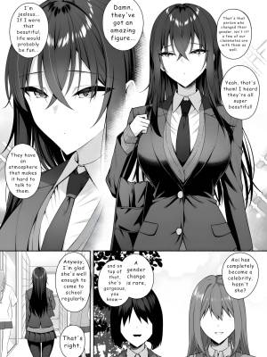 The Gyaru And I Swapped Genders The Female Me And The New Boy Porn Comics english 04