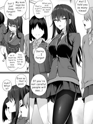 The Gyaru And I Swapped Genders The Female Me And The New Boy Porn Comics english 06