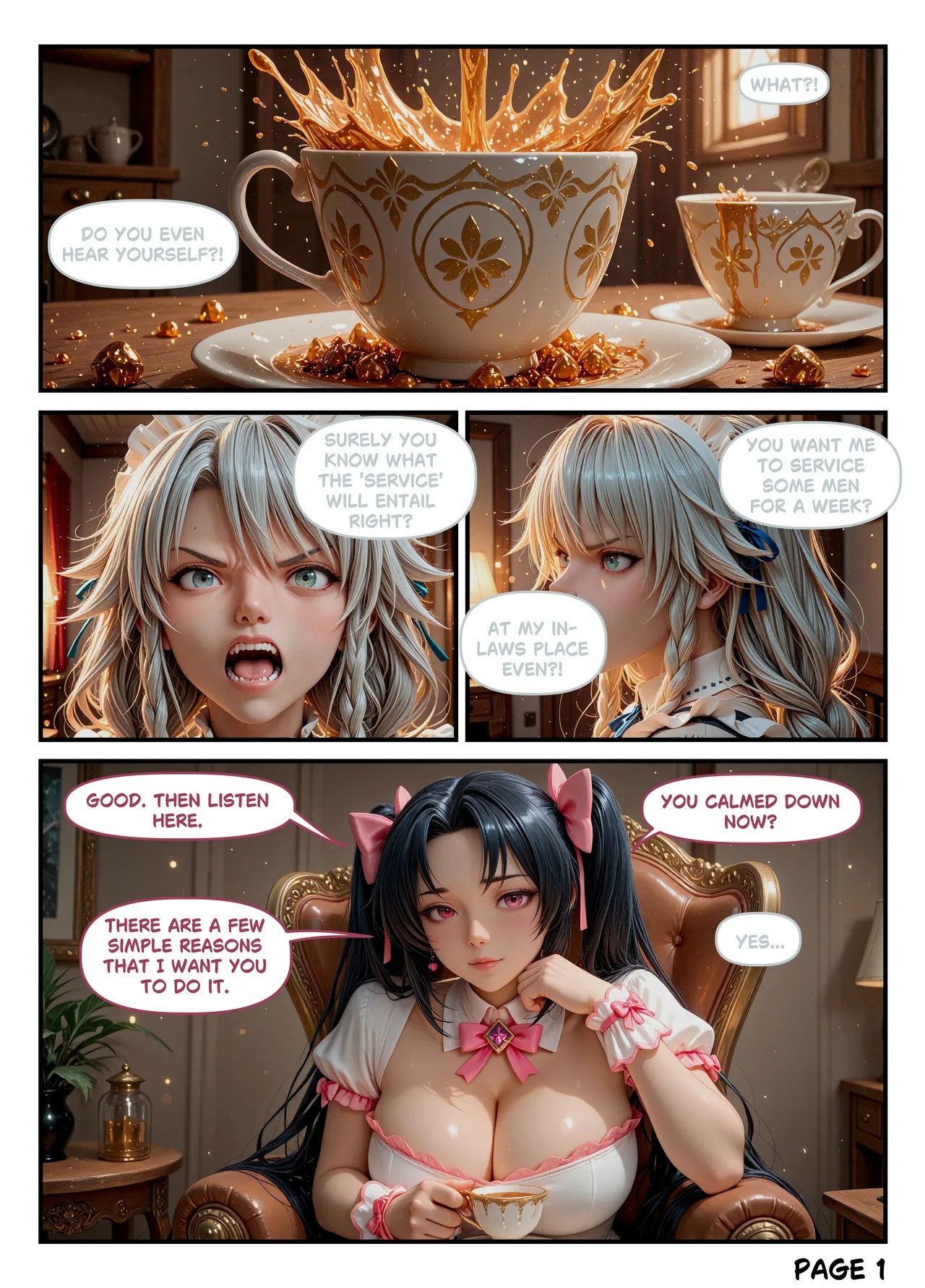 The Heavy Duty Maid Porn Comics english 02