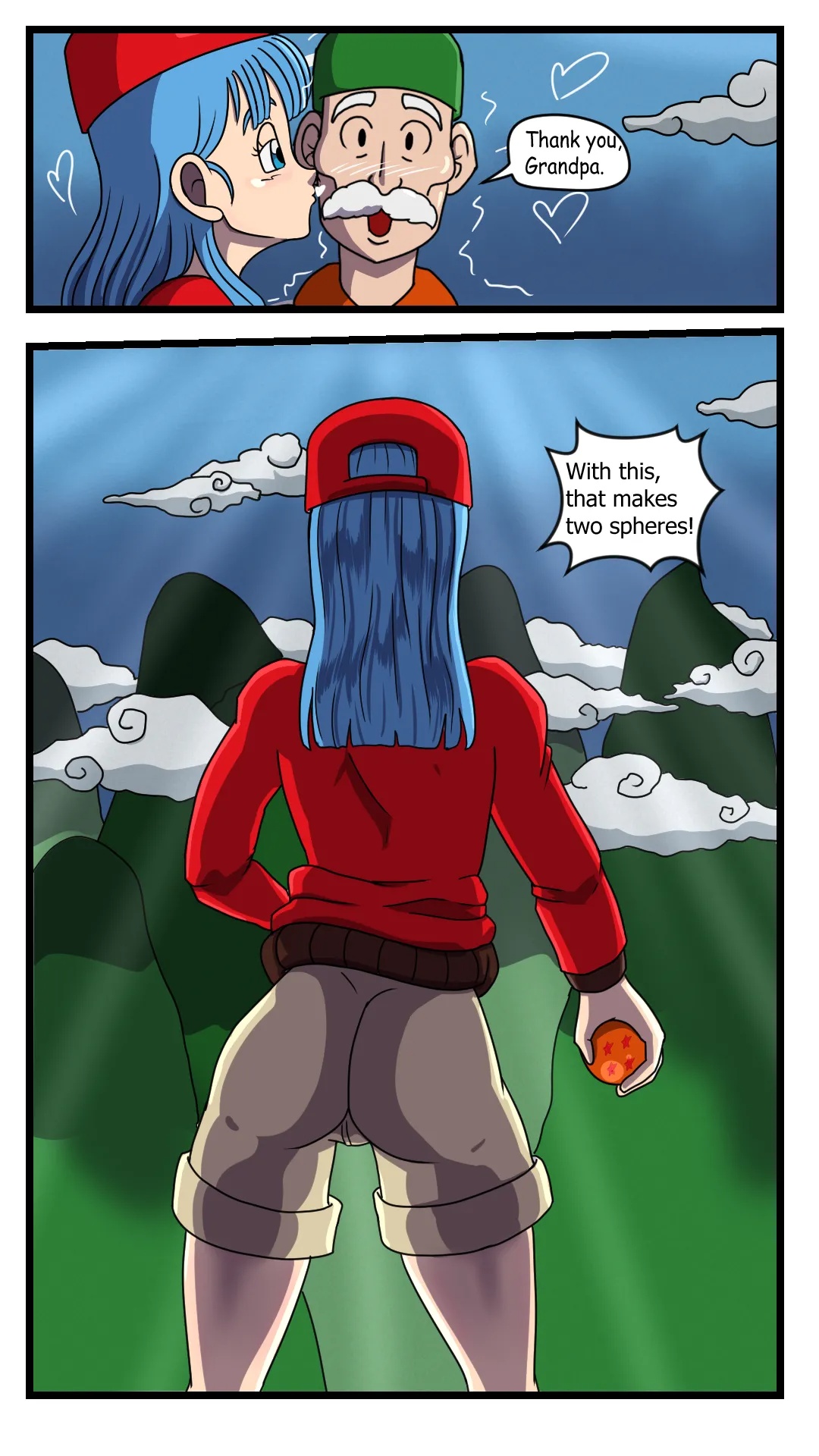 The Search For Bulma  Porn Comics english 05