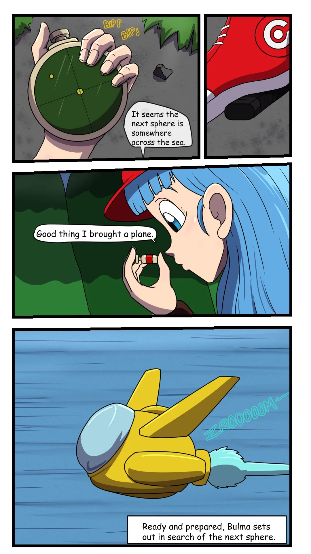 The Search For Bulma  Porn Comics english 06