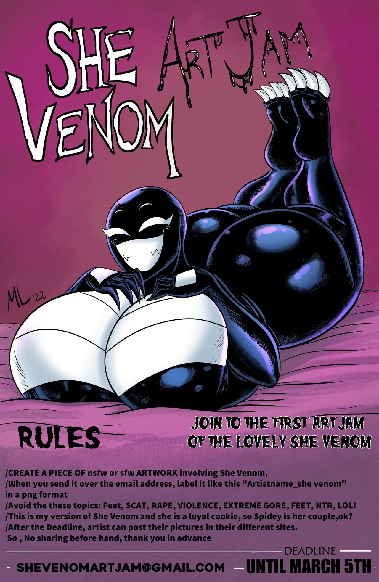 Thicc Venom By Ameizing Lewds Porn Comics english 48