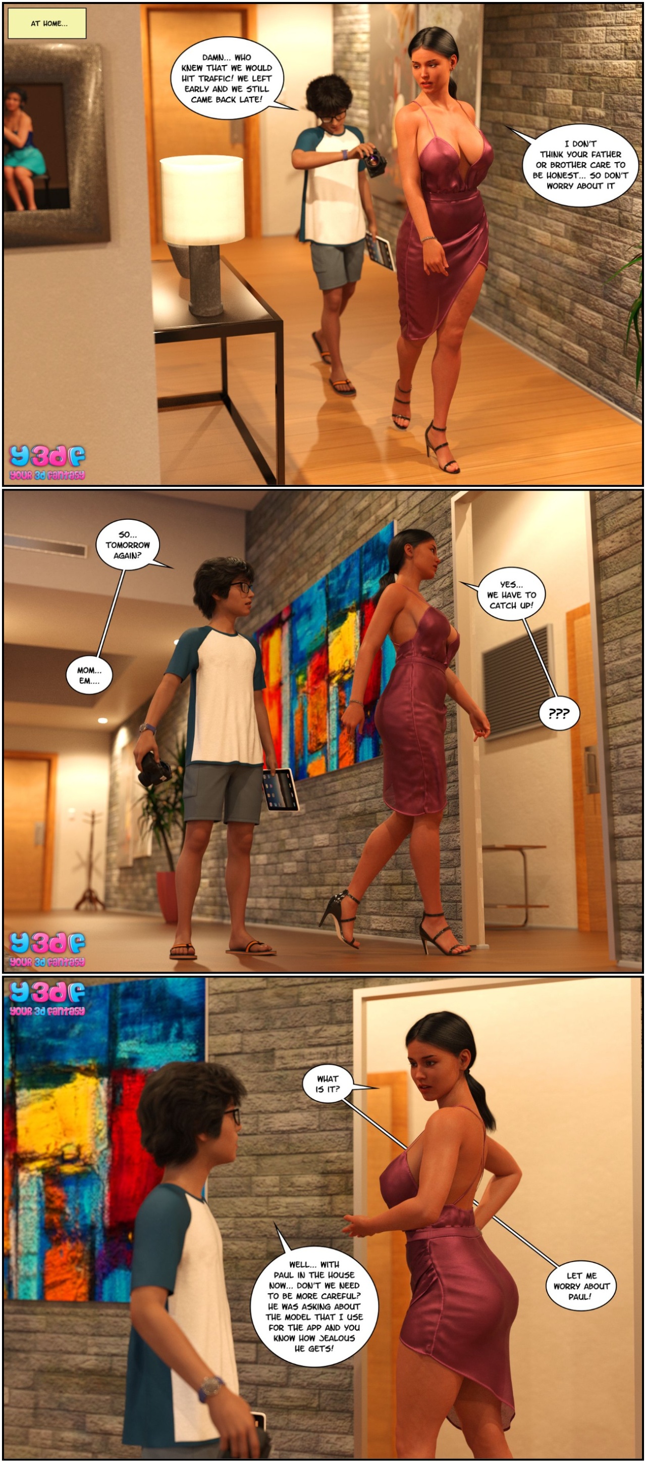 TrophyMom By Y3DF Part 2 Porn Comics english 21