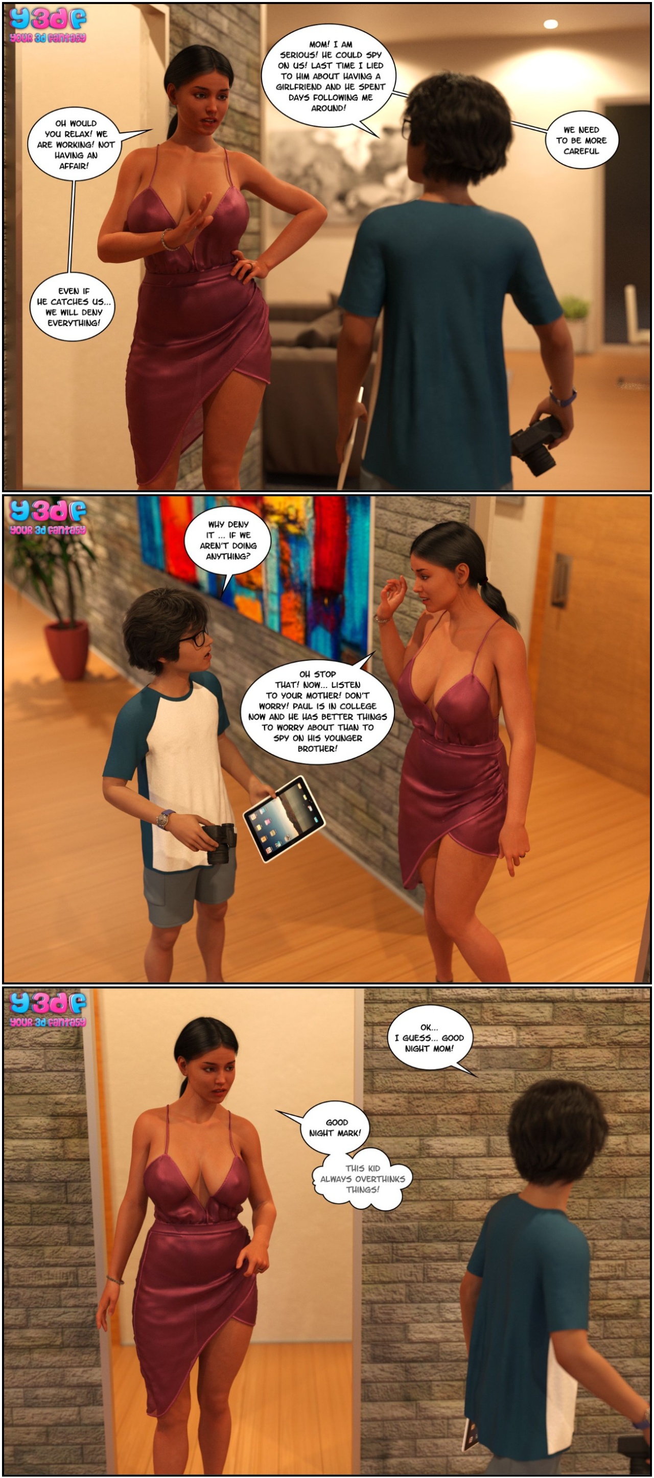 TrophyMom By Y3DF Part 2 Porn Comics english 22