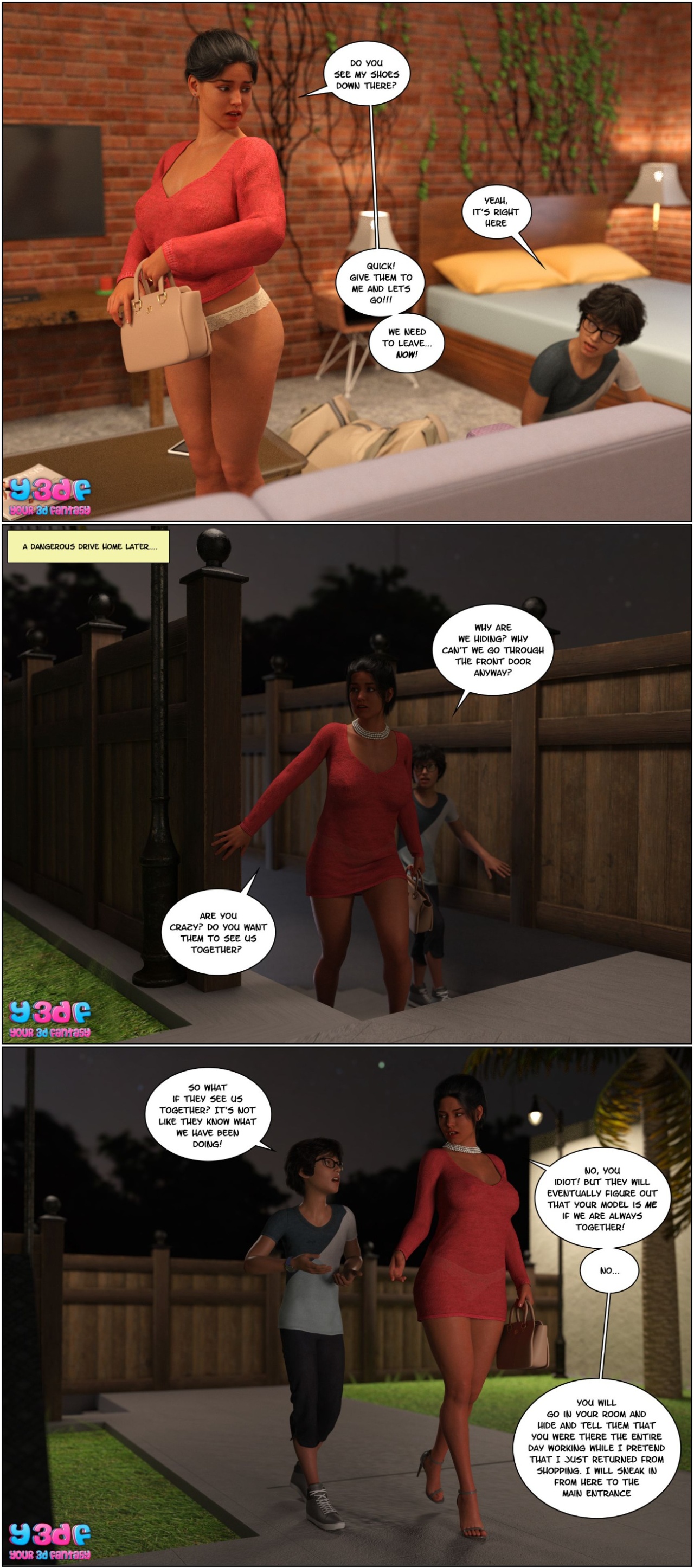 TrophyMom By Y3DF Part 3 Porn Comics english 20