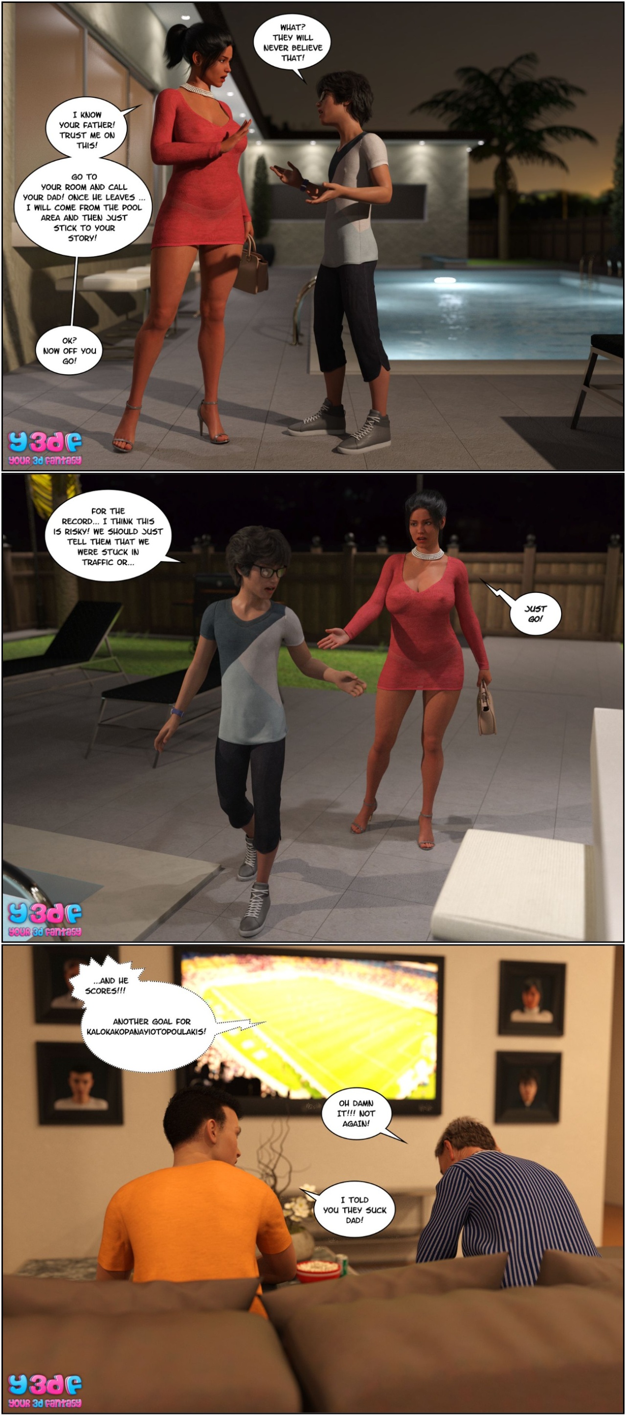 TrophyMom By Y3DF Part 3 Porn Comics english 21