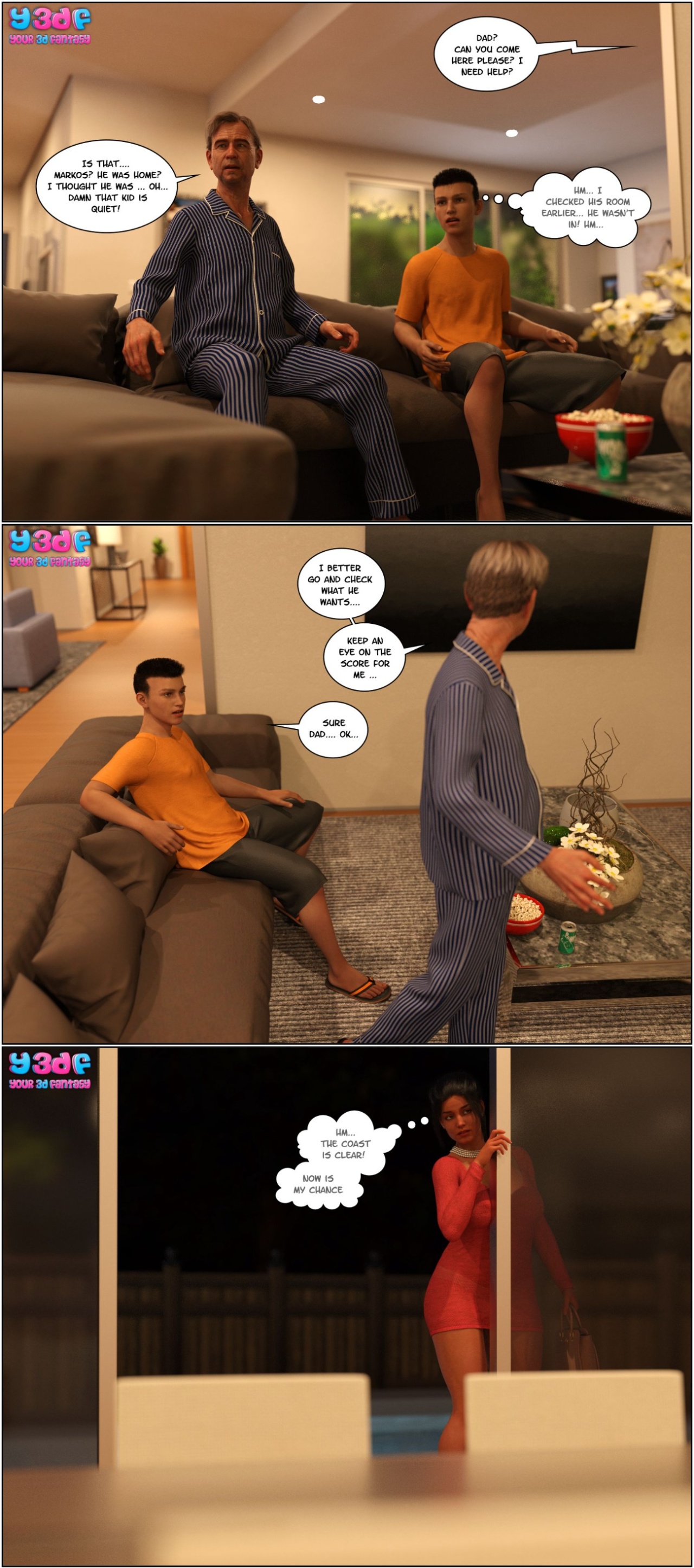 TrophyMom By Y3DF Part 3 Porn Comics english 22