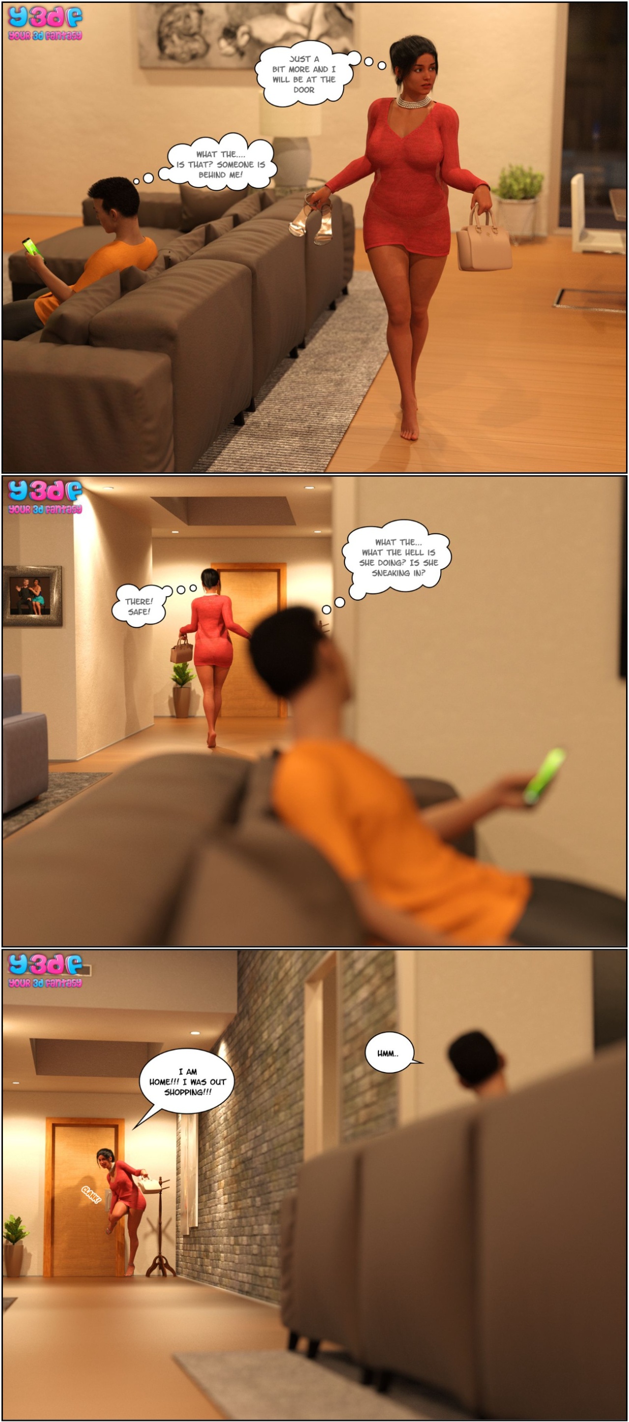 TrophyMom By Y3DF Part 3 Porn Comics english 23