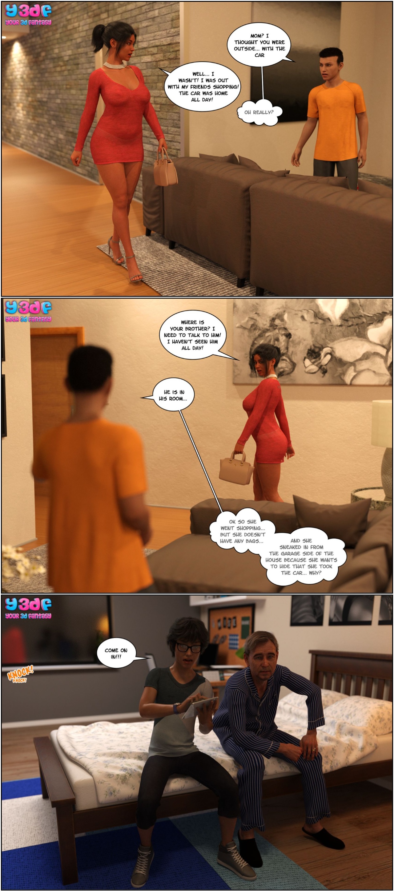 TrophyMom By Y3DF Part 3 Porn Comics english 24