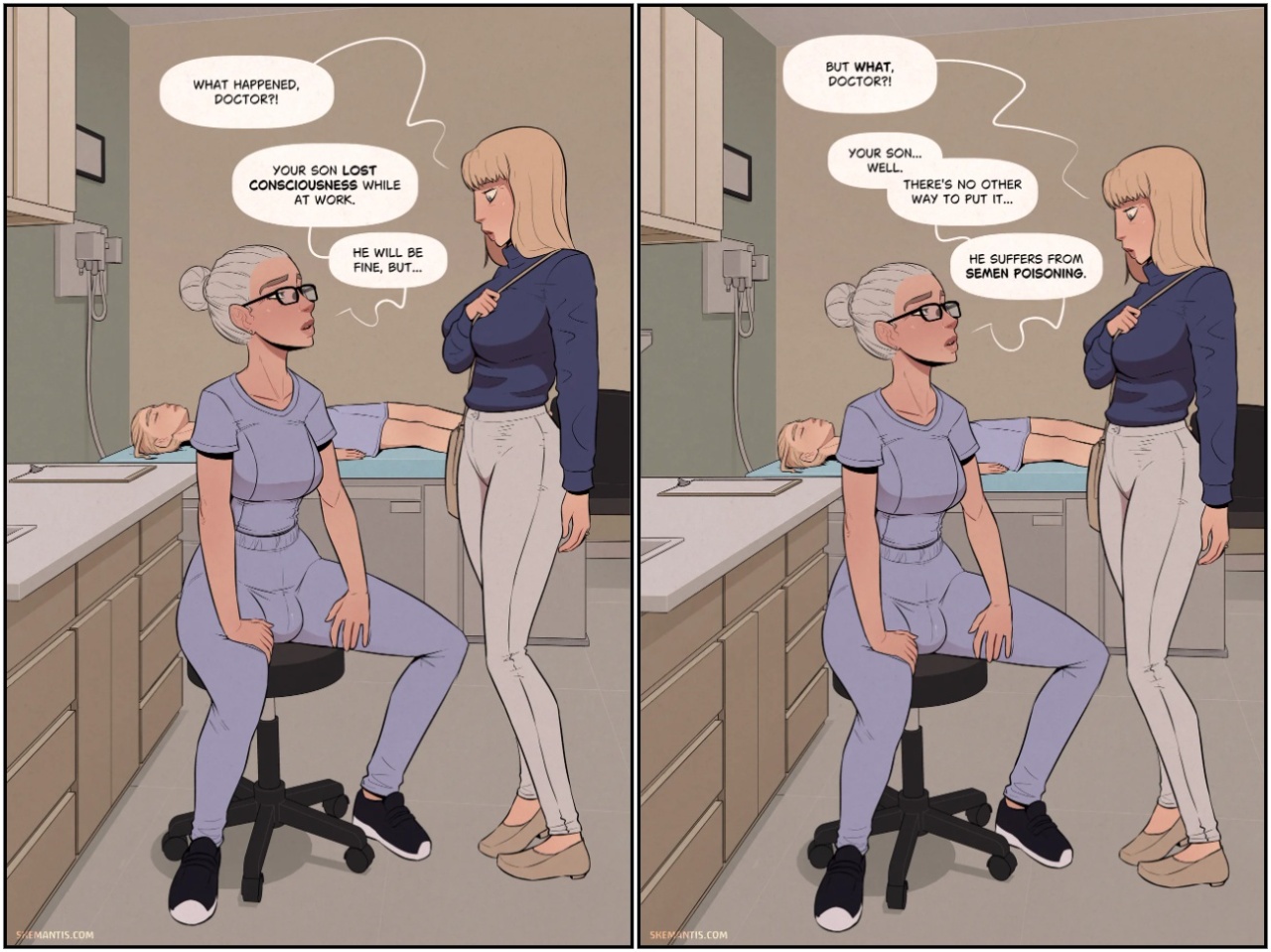 Tyler's Doctor Visit Porn Comics english 02