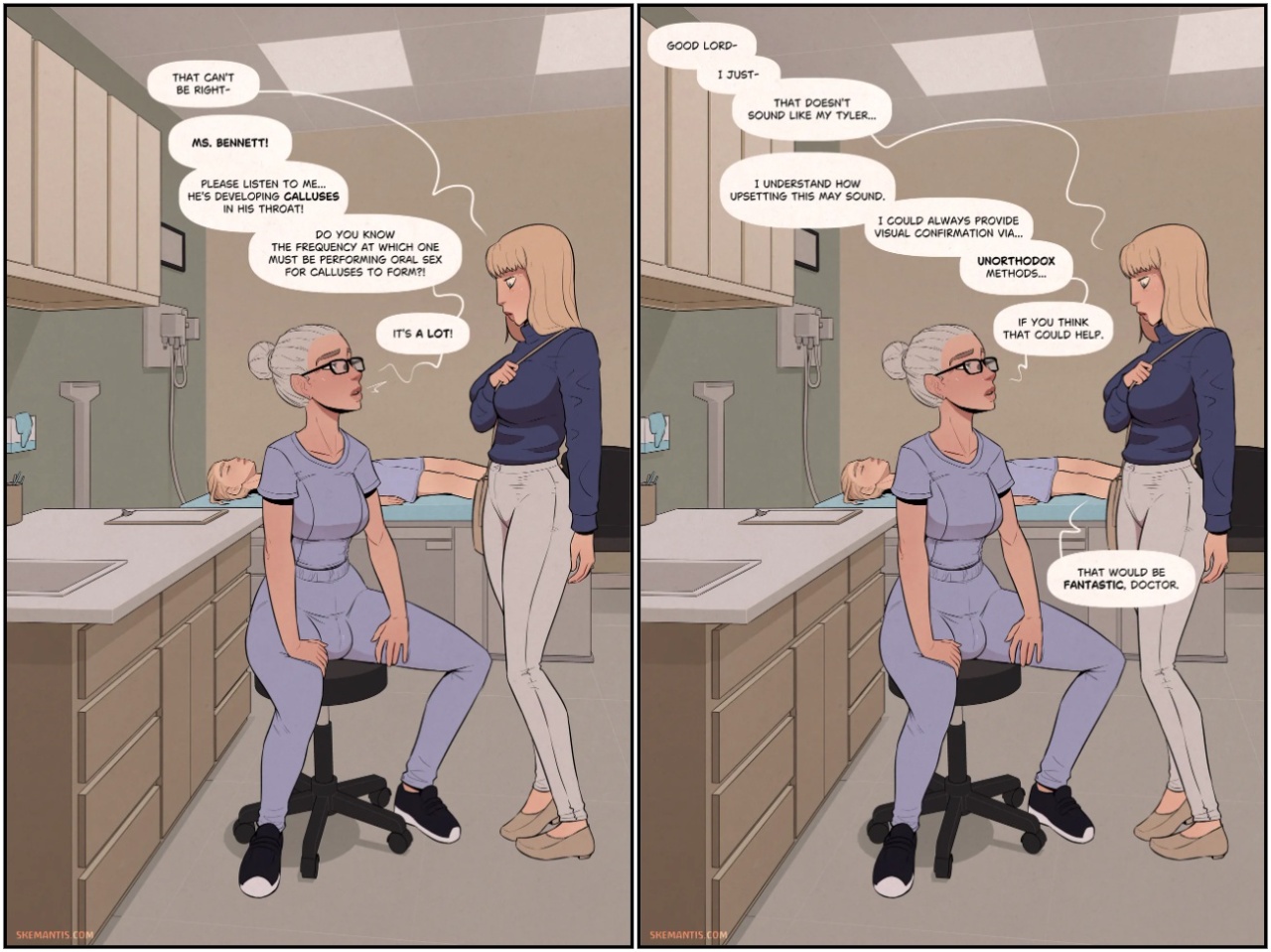 Tyler's Doctor Visit Porn Comics english 04