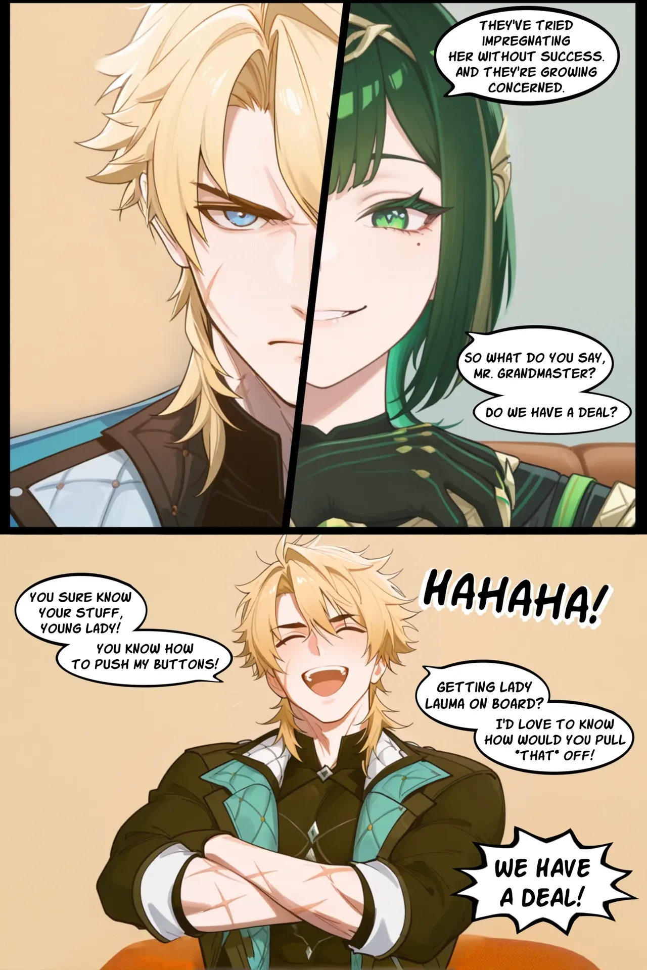 Varka's Adventure: Lauma Porn Comics english 07