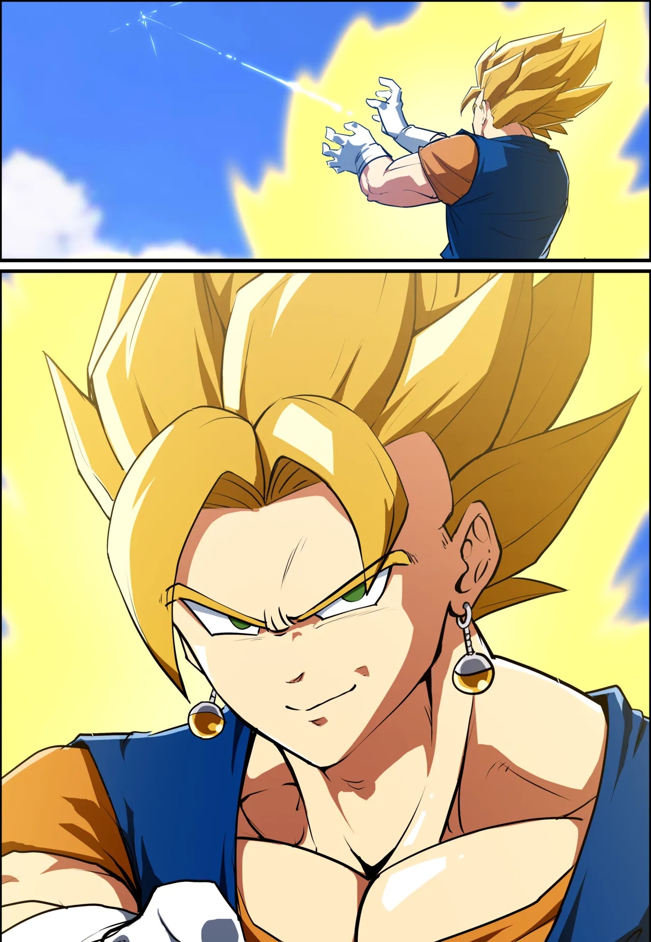 Vegetto x Chichi x Bulma Porn Comics english 02