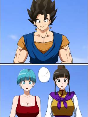 Vegetto x Chichi x Bulma Porn Comics english 05