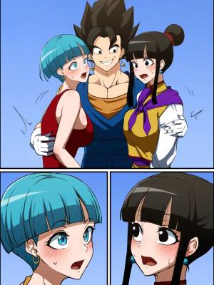 Vegetto x Chichi x Bulma Porn Comics english 07